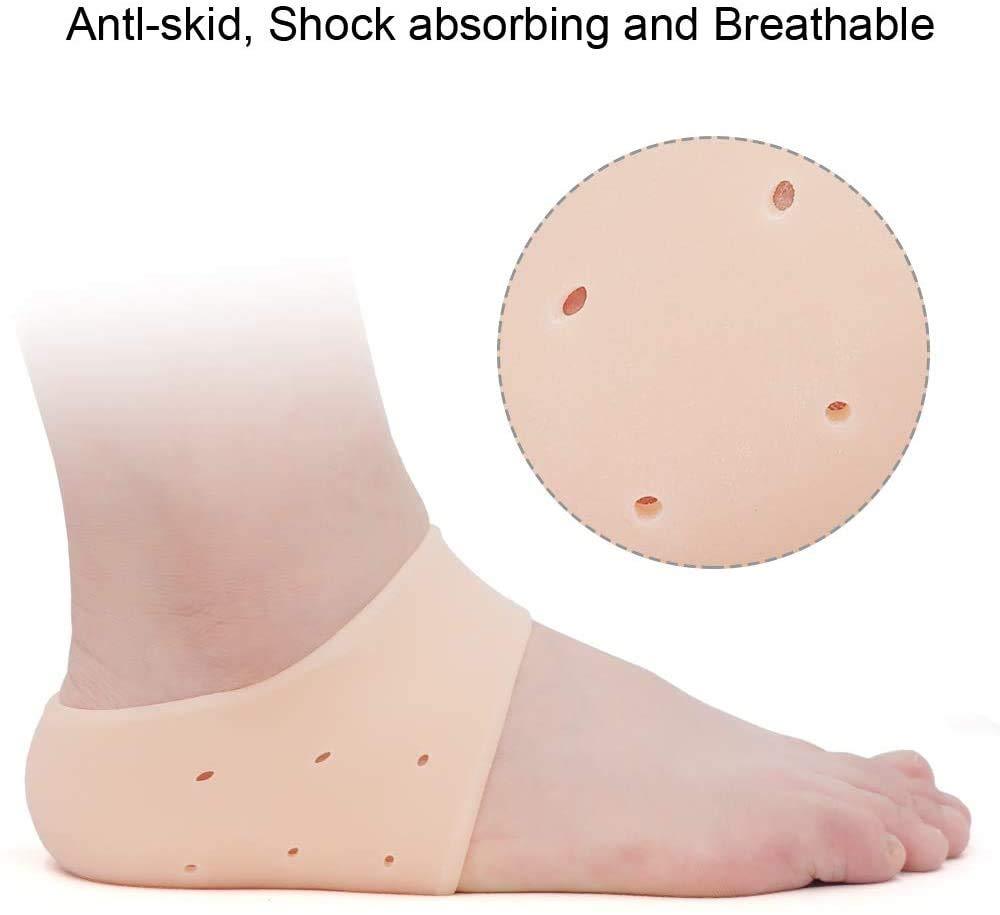 Cracked Heel Repair Gel Socks – Soft Silicone Foot Care