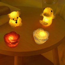 Unique Crystal Night Light: Multi-Shape LED Lamp (Mood Lighting)