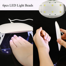 UV LED Lamp Nail Dryer Mini Portable Nail Lamp Professional  (1 Pc)