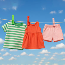 Durable Cloth Clips Set of 12 – Strong Grip Plastic Laundry Pegs with Stainless Steel Spring