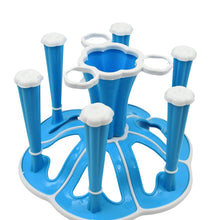 Miracle Plastic Glass Stand for Kitchen & Dining (6-Glass, Spices, Moq - 2 Pc)