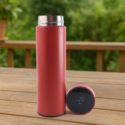 Smart Vacuum Insulated Water Bottle with LED Temperature Display (500ml) – Hot & Cold