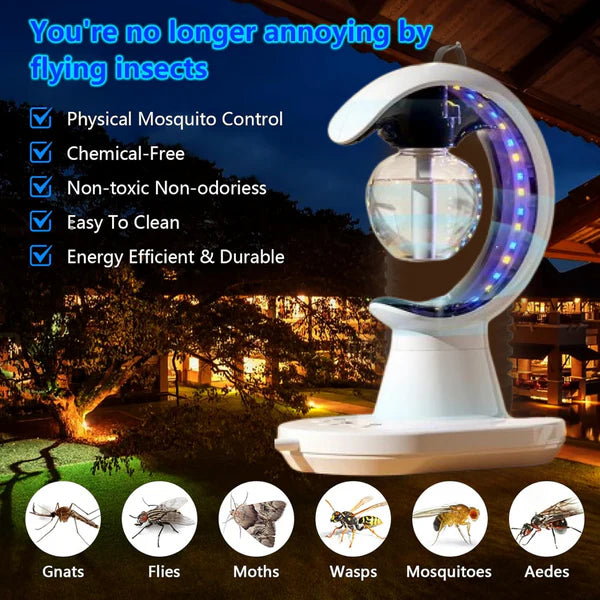3-in-1 Smart LED Lamp with Humidifier & Mosquito Repellent – Premium Home Gadget
