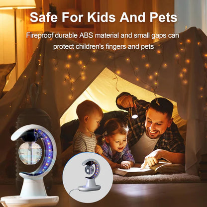 3-in-1 Smart LED Lamp with Humidifier & Mosquito Repellent – Premium Home Gadget