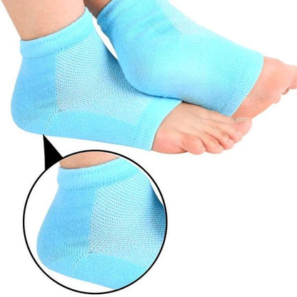 Silicone Heel Pain Relief Socks (Gel Cushion Support)