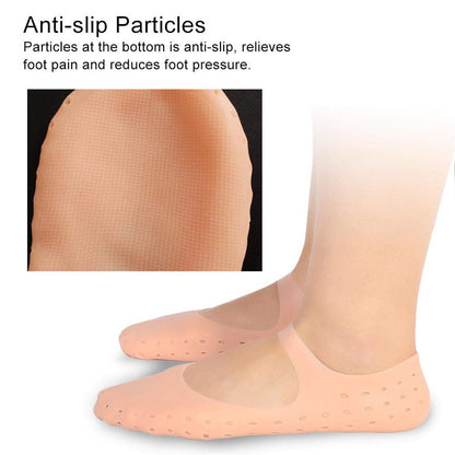 Silicone Anti-Crack Heel Protector (Moisturizing Foot Socks)