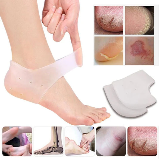 Cracked Heel Repair Gel Socks – Soft Silicone Foot Care