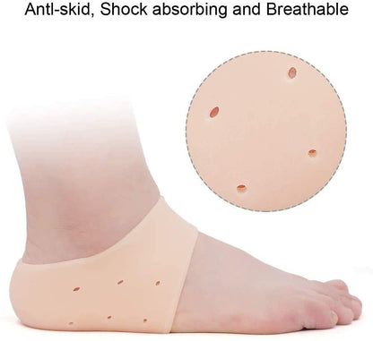 Cracked Heel Repair Gel Socks – Soft Silicone Foot Care