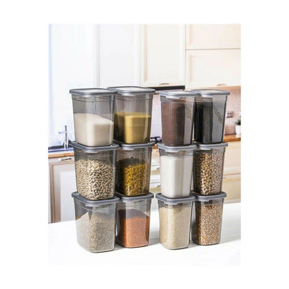 Airtight Kitchen Storage Containers Set (6 pcs – 1200ML)