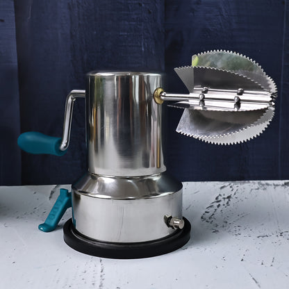 Stainless Steel Coconut Scraper With Vacuum Base (1 Pc)