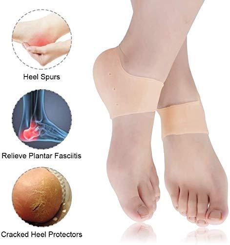 Cracked Heel Repair Gel Socks – Soft Silicone Foot Care