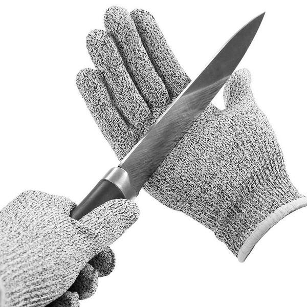 Cut-Resistant Safety Gloves for Kitchen Cutting & Food Prep (1 Pair)