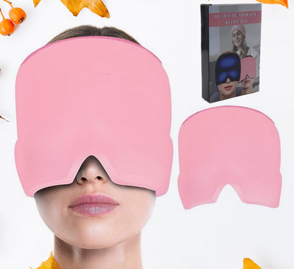 Instant Migraine Relief Ice Cap – 360° Cold Therapy for Headache & Sinus Pain