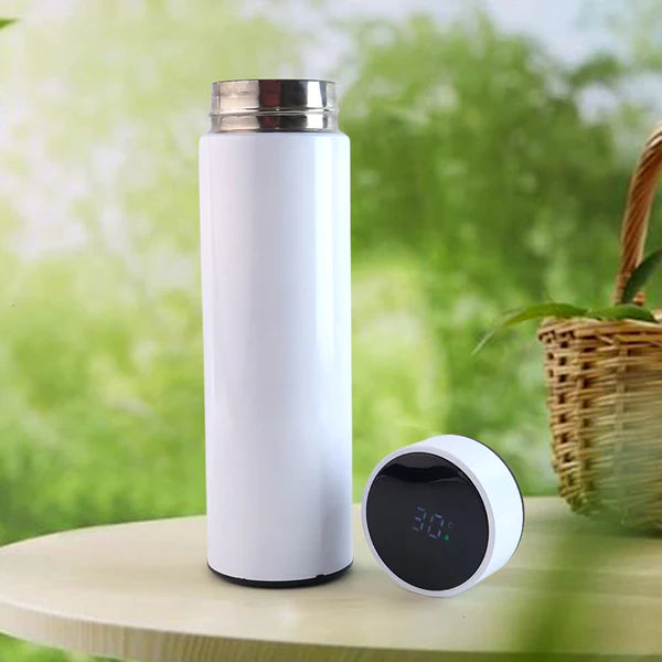 Smart Vacuum Insulated Water Bottle with LED Temperature Display (500ml) – Hot & Cold