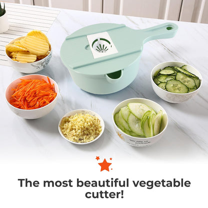 Multi-Function Vegetable Cutter & Grater Set (3-in-1 Peeler & Slicer Tool)