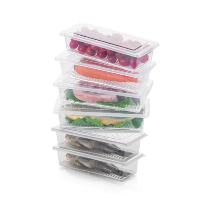 Vegetables & Fruits Freezer Storage Container – Pack of 6 (1500ML Each)