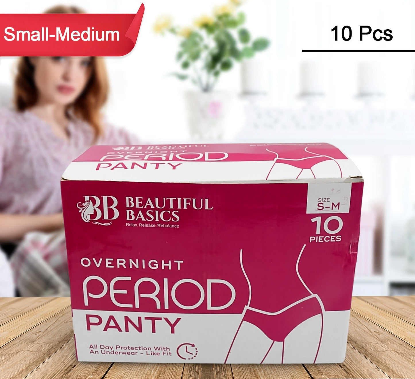 Women’s Travel Emergency Hygiene Kit (10-Piece First-Period Set)