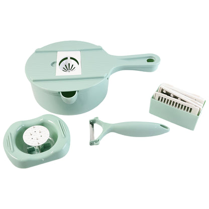 Multi-Function Vegetable Cutter & Grater Set (3-in-1 Peeler & Slicer Tool)