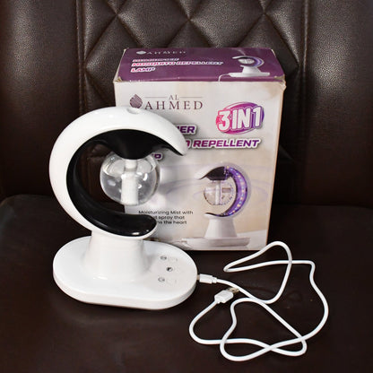 3-in-1 Smart LED Lamp with Humidifier & Mosquito Repellent – Premium Home Gadget