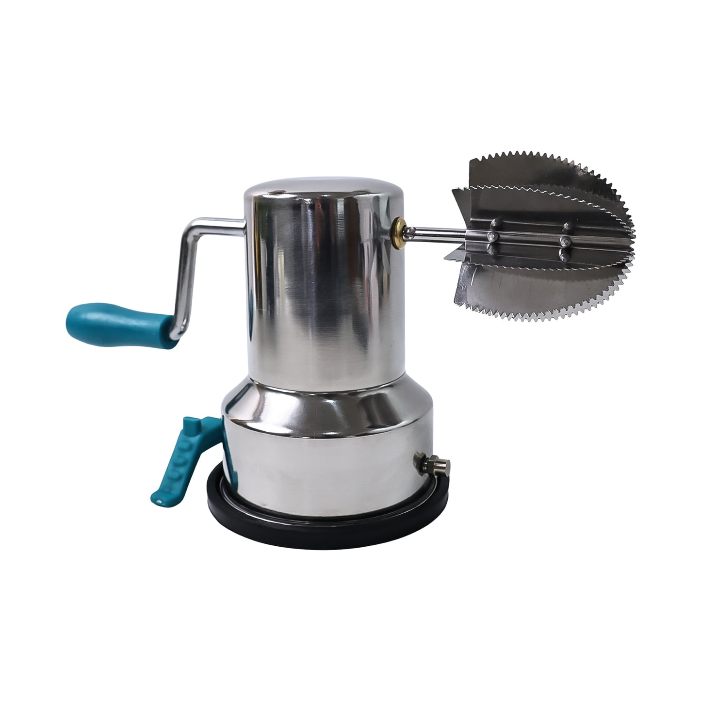 Stainless Steel Coconut Scraper With Vacuum Base (1 Pc)