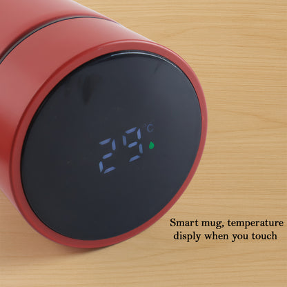Smart Vacuum Insulated Water Bottle with LED Temperature Display (500ml) – Hot & Cold