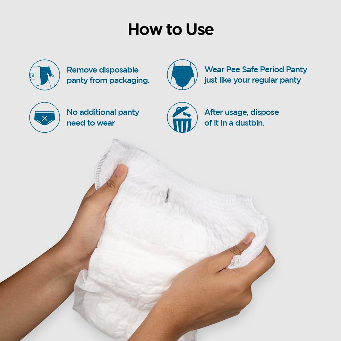 Women’s Travel Emergency Hygiene Kit (10-Piece First-Period Set)