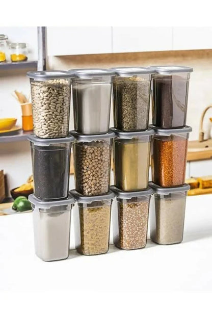 Airtight Kitchen Storage Containers Set (6 pcs – 1200ML)